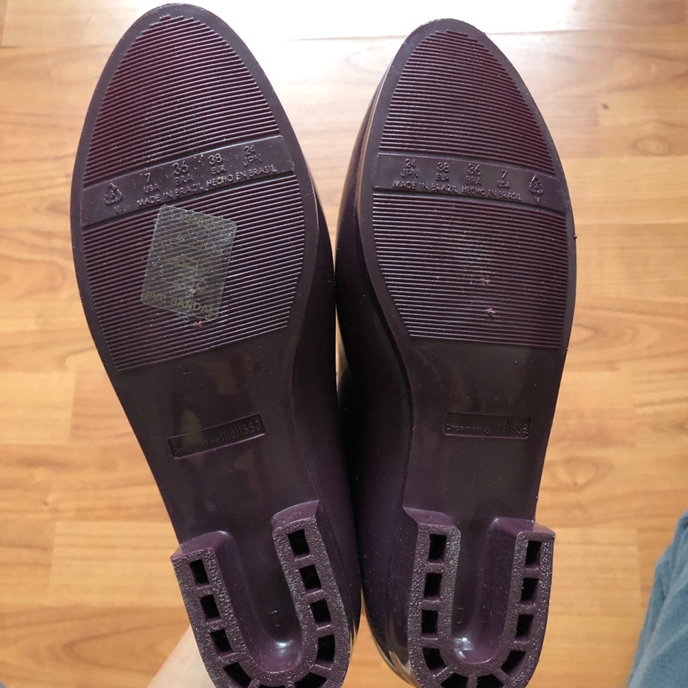 NEW! Mel by Melissa ankle rain boot size 7 - Picture 5 of 7